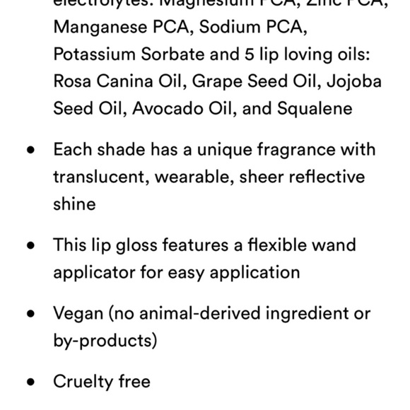 This is Juice Gloss Hydrating
Lip Gloss NYX GUAVA electrolytes vegan oil - Picture 4 of 4